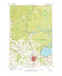 Download a high-resolution, GPS-compatible USGS topo map for Shawano, WI (1973 edition)