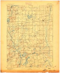 1893 Map of Silver Lake