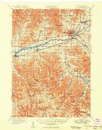 preview thumbnail of historical topo map of Sparta, WI in 1949