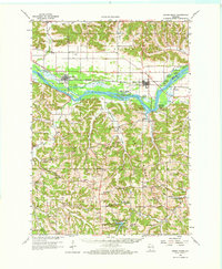 Download a high-resolution, GPS-compatible USGS topo map for Spring Green, WI (1971 edition)