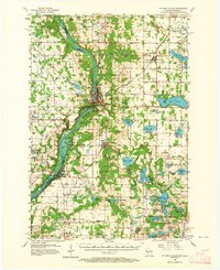 Download a high-resolution, GPS-compatible USGS topo map for St Croix Dalles, WI (1964 edition)