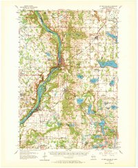 Download a high-resolution, GPS-compatible USGS topo map for St Croix Dalles, WI (1972 edition)