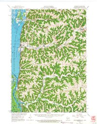 Download a high-resolution, GPS-compatible USGS topo map for Stoddard, WI (1968 edition)