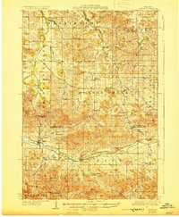 1930 Map of Strum