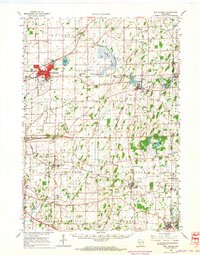 Download a high-resolution, GPS-compatible USGS topo map for Sun Prairie, WI (1964 edition)