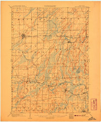 1907 Map of Sun Prairie, WI