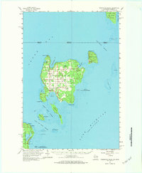 Download a high-resolution, GPS-compatible USGS topo map for Washington Island, WI (1970 edition)