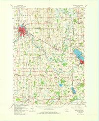 preview thumbnail of historical topo map of Watertown, WI in 1959