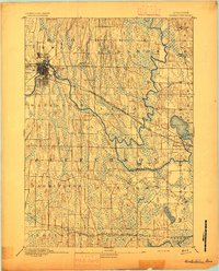 1894 Map of Watertown, WI