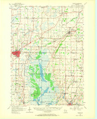Download a high-resolution, GPS-compatible USGS topo map for Waupun, WI (1968 edition)