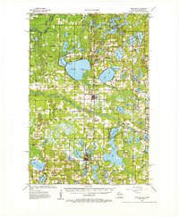 Download a high-resolution, GPS-compatible USGS topo map for Webster, WI (1979 edition)