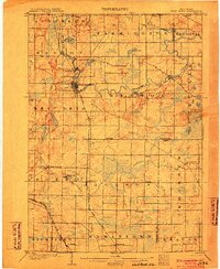 preview thumbnail of historical topo map of West Bend, WI in 1904