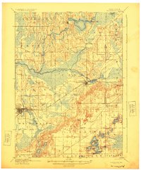Download a high-resolution, GPS-compatible USGS topo map for Whitewater, WI (1924 edition)