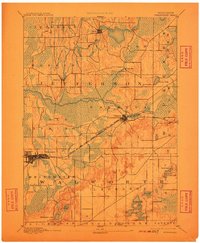 Download a high-resolution, GPS-compatible USGS topo map for Whitewater, WI (1911 edition)