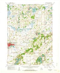 Download a high-resolution, GPS-compatible USGS topo map for Whitewater, WI (1963 edition)