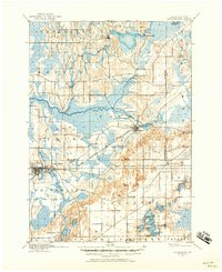 preview thumbnail of historical topo map of Whitewater, WI in 1903