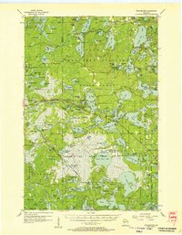 Download a high-resolution, GPS-compatible USGS topo map for Winchester, WI (1957 edition)