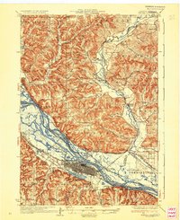 1937 Map of Winona
