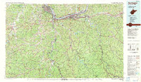 Download a high-resolution, GPS-compatible USGS topo map for Huntington, WV (1983 edition)