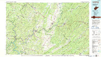 Download a high-resolution, GPS-compatible USGS topo map for Lewisburg, WV (1987 edition)
