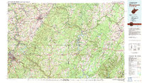Download a high-resolution, GPS-compatible USGS topo map for Morgantown, WV (1983 edition)