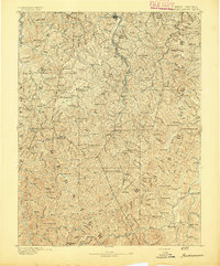 1893 Map of Buckhannon