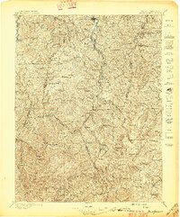 1897 Map of Buckhannon