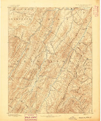 1892 Map of Franklin