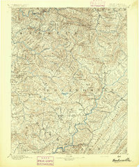 1894 Map of Huntersville