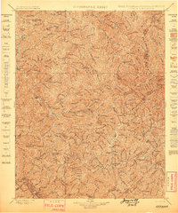 1898 Map of Oceana