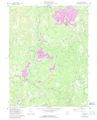 Download a high-resolution, GPS-compatible USGS topo map for Alton, WV (1989 edition)