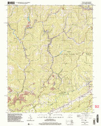 Download a high-resolution, GPS-compatible USGS topo map for Anawalt, WV (2003 edition)