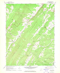 Download a high-resolution, GPS-compatible USGS topo map for Antioch, WV (1972 edition)