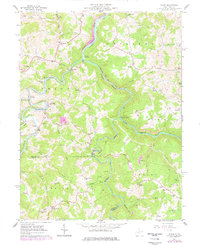 Download a high-resolution, GPS-compatible USGS topo map for Audra, WV (1978 edition)
