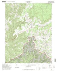 Download a high-resolution, GPS-compatible USGS topo map for Aurora, WV (1998 edition)