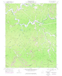 Download a high-resolution, GPS-compatible USGS topo map for Baileysville, WV (1977 edition)