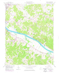 Download a high-resolution, GPS-compatible USGS topo map for Beech Hill, WV (1976 edition)