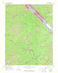 Download a high-resolution, GPS-compatible USGS topo map for Belle, WV (1972 edition)