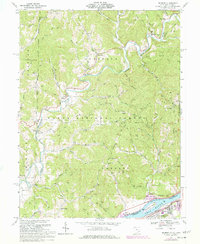 Download a high-resolution, GPS-compatible USGS topo map for Belmont, WV (1977 edition)