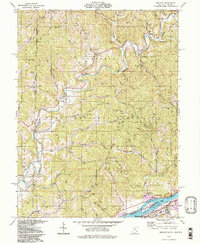 Download a high-resolution, GPS-compatible USGS topo map for Belmont, WV (1998 edition)