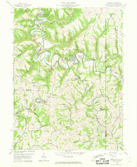 Download a high-resolution, GPS-compatible USGS topo map for Bethany, WV (1969 edition)