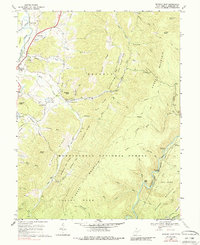 Download a high-resolution, GPS-compatible USGS topo map for Beverly East, WV (1987 edition)