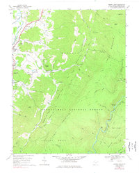 Download a high-resolution, GPS-compatible USGS topo map for Beverly East, WV (1977 edition)