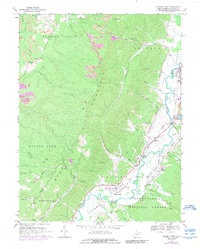 Download a high-resolution, GPS-compatible USGS topo map for Beverly West, WV (1989 edition)