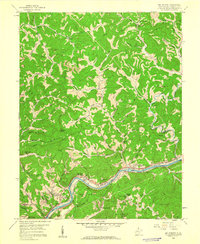 Download a high-resolution, GPS-compatible USGS topo map for Big Chimney, WV (1960 edition)