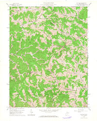 Download a high-resolution, GPS-compatible USGS topo map for Big Isaac, WV (1966 edition)