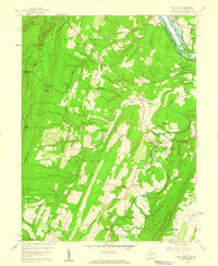 Download a high-resolution, GPS-compatible USGS topo map for Big Pool, WV (1959 edition)