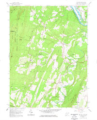 Download a high-resolution, GPS-compatible USGS topo map for Big Pool, WV (1977 edition)