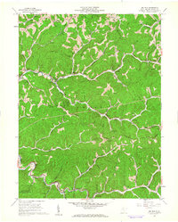 Download a high-resolution, GPS-compatible USGS topo map for Big Run, WV (1962 edition)