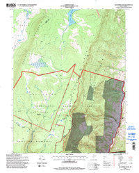 Download a high-resolution, GPS-compatible USGS topo map for Blackbird%20Knob, WV (1998 edition)